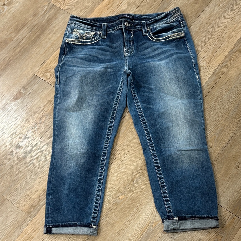 Women’s Vigoss Capri jeans size 11/12 L 23